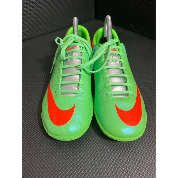 Nike Mens Rare Mercurial Victory IV IC 555614-380 Green Indoor Soccer Size 8 - Picture 3 of 10
